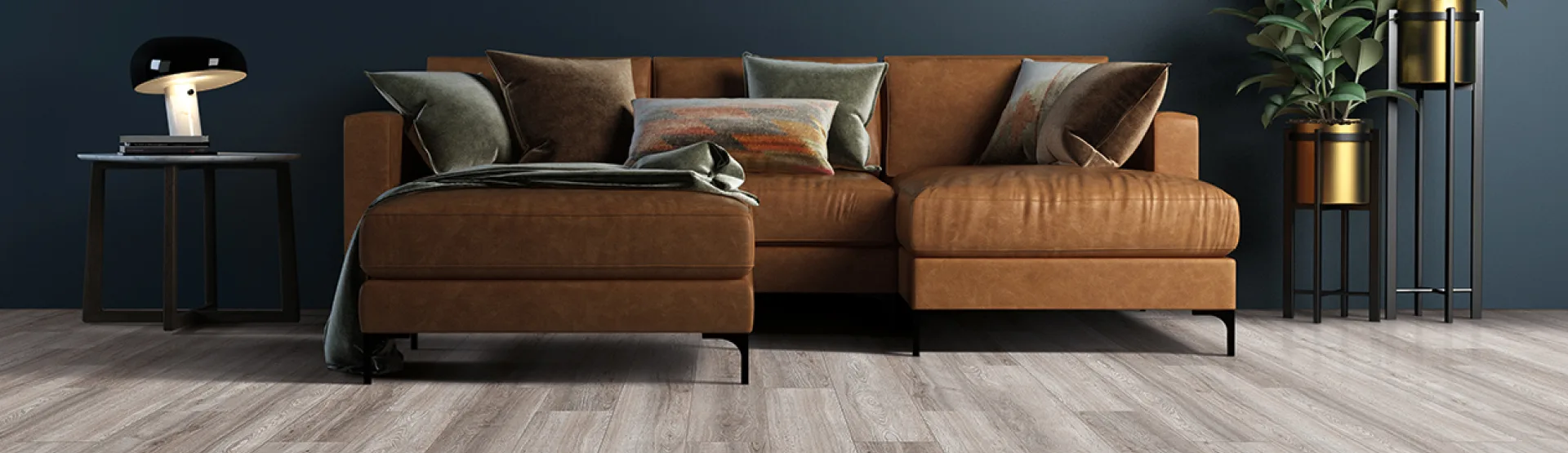 Living room featuring PureGrain Hard Surface flooring